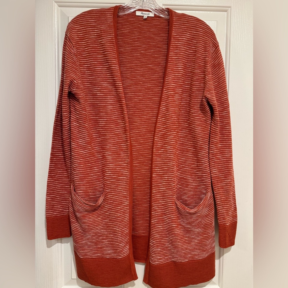 Madewell Summer Ryder Stripe Cardigan